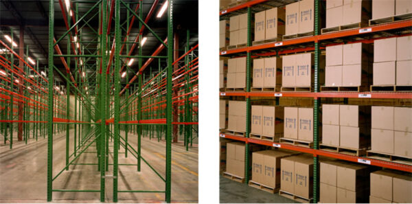 Box Beam Making Machine04 finished warehouse racking box beam product