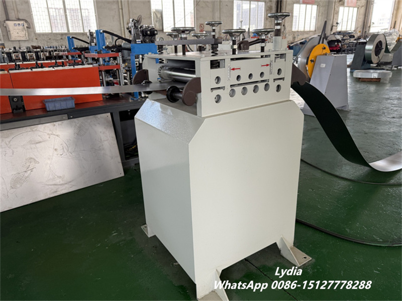 galvanized shelf storage beam roll forming machine