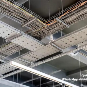 Cable Tray Roll Forming Machine01 Finished cable trays produced by automatic roll forming machine