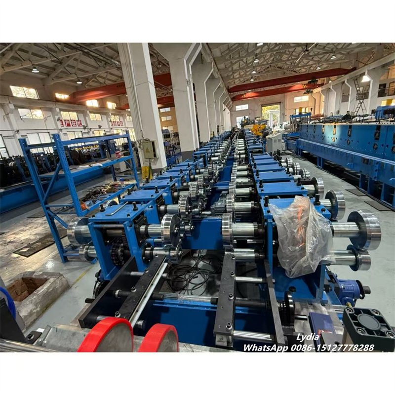 Automatic cable tray roll forming machine with PLC control system