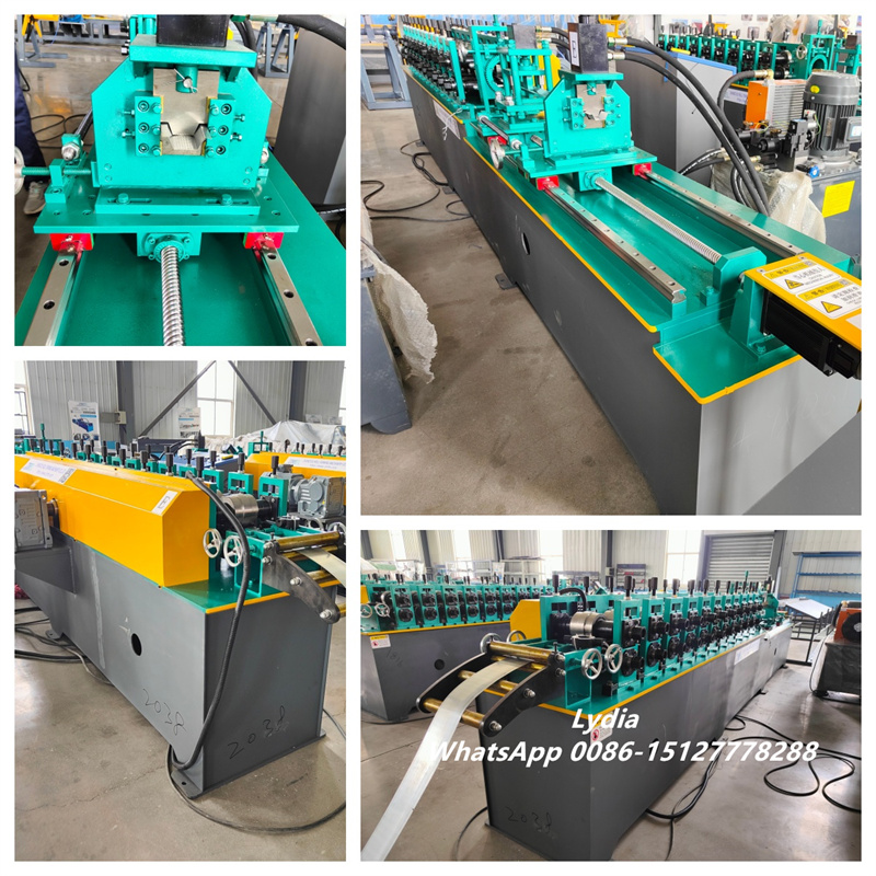 high speed omega channel making machine PLC control