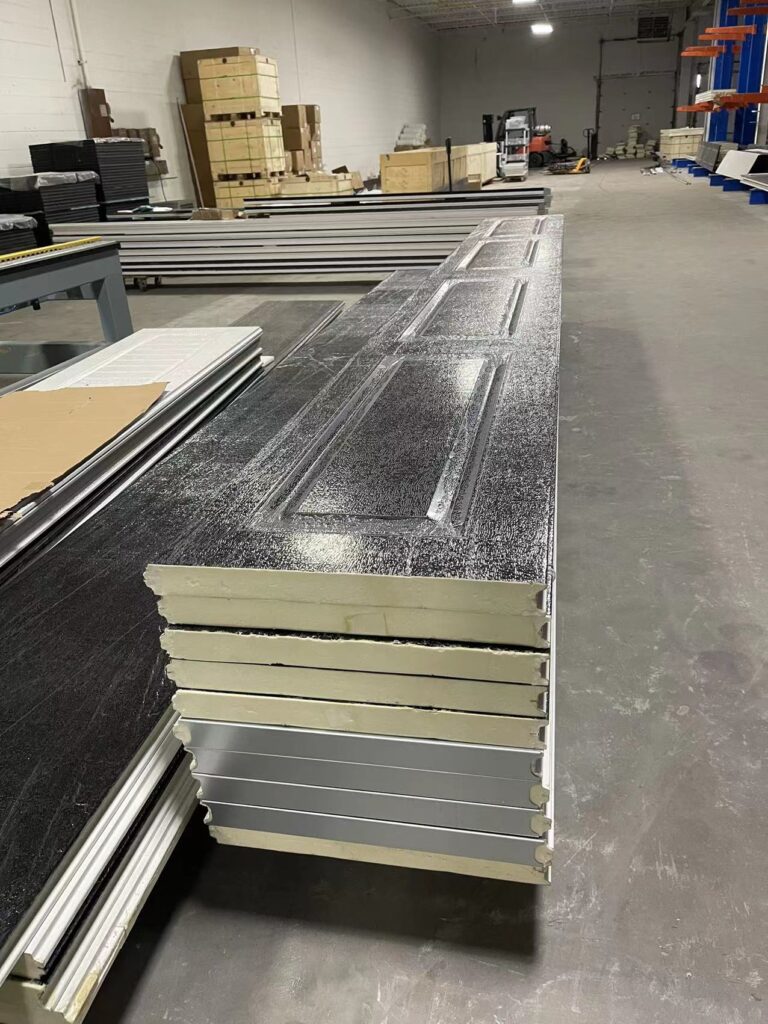 cold roll forming machine for garage doors