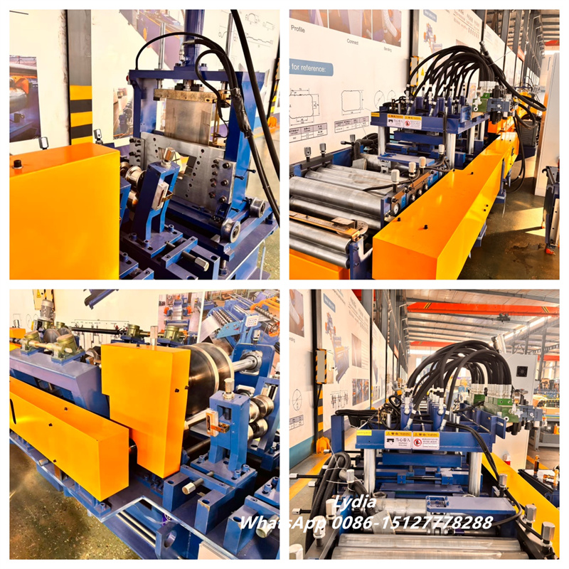 PLC control cabinet of top hat roll forming machine