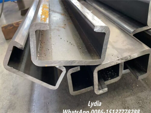 Steel M purlin profile roll forming machine