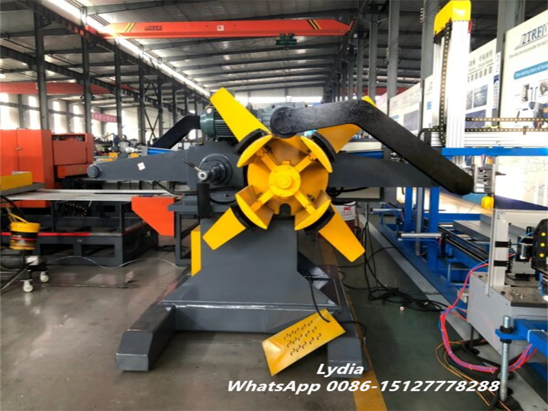 Automatic M purlin roll forming machine with PLC control