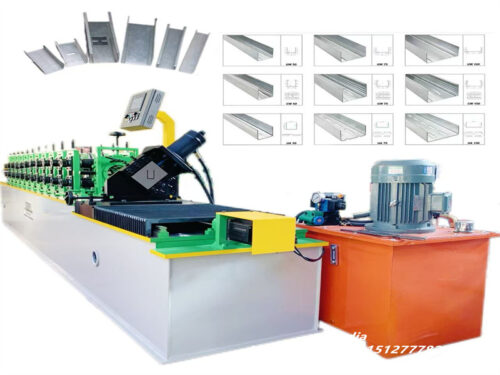 Metal Stud and Truck09 C channel and U track roll forming machine factory supply