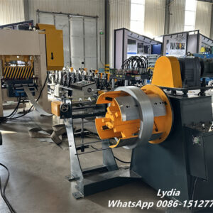 Punching line06 Zhongtuo Metal Perforated Machine Line High Speed Steel Sheet Punching Machine
