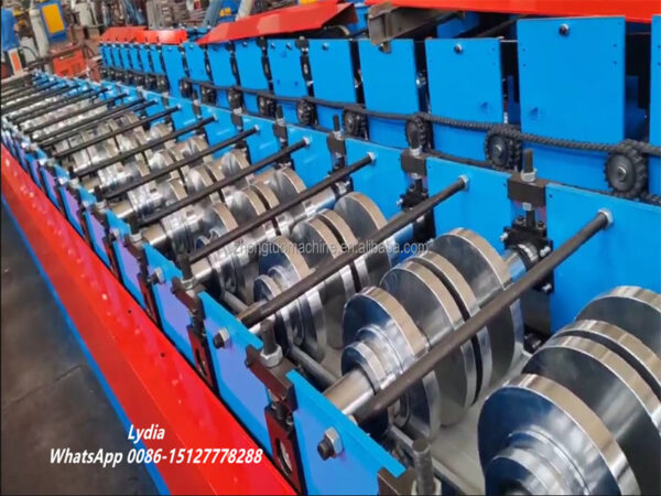 GCr15 rollers of aluminum soffit panel roll forming machine with hard chrome plating