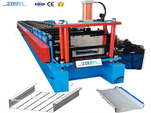 Soffit Panel 07 Aluminum soffit panel roll forming machine for pan roof production in North America
