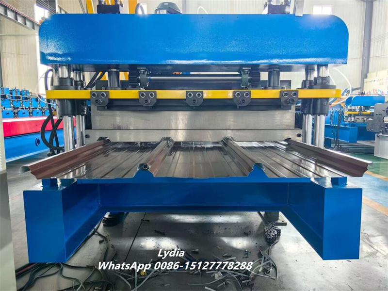 Solar glazed tile roll forming machine for metal roofing sheets
