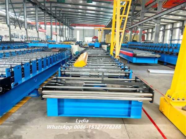 solar panel 02 Trapezoidal metal roof sheet roll forming machine manufacturer