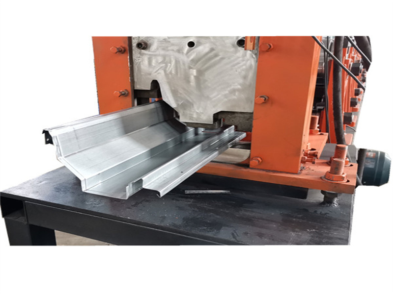 automatic chicken feeder with upcycled gutter machine