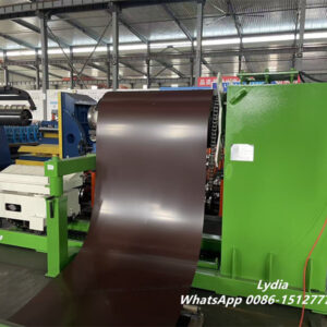 High precision slitting blades and stacker system