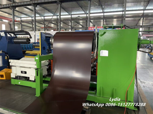 High precision slitting blades and stacker system
