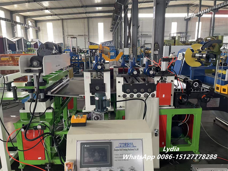 automatic coil slitting and cutting system