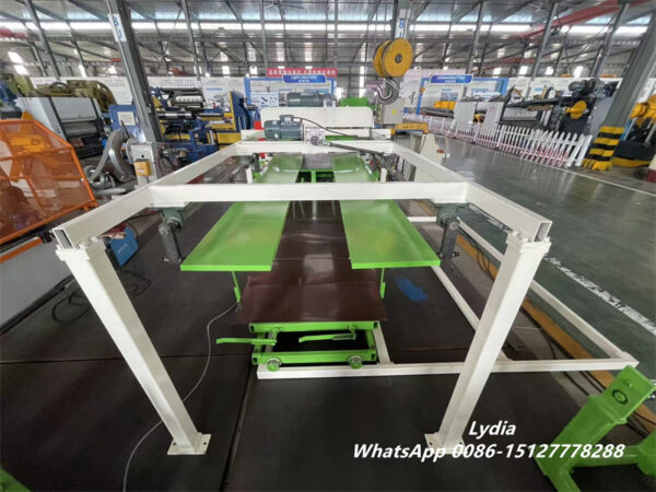 Combined slitting and cut to length line machinery