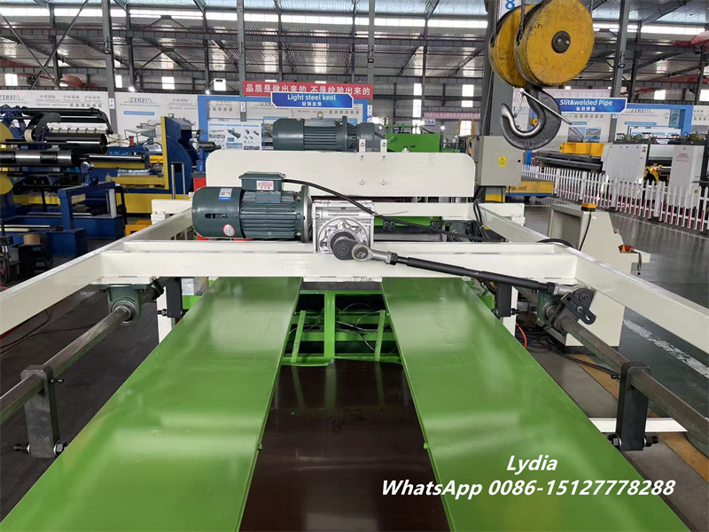 Multiblanking metal processing line for steel coils