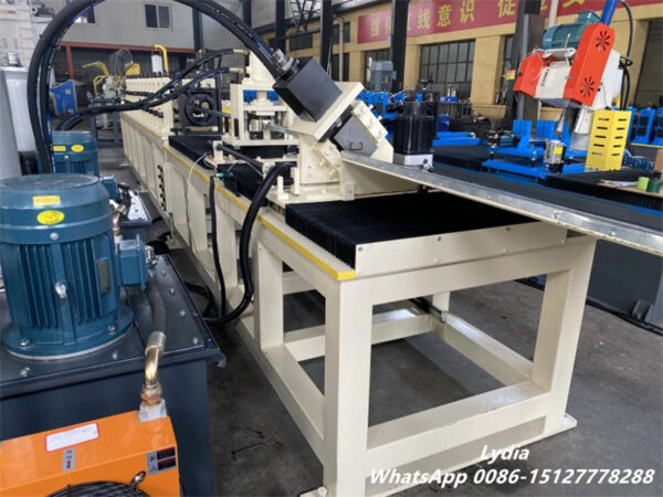 C Stud Diagonal Brace001 Zhongtuo Customizable C Stud Diagonal Brace Roll Forming Machine for Warehouse & Supermarket Racks