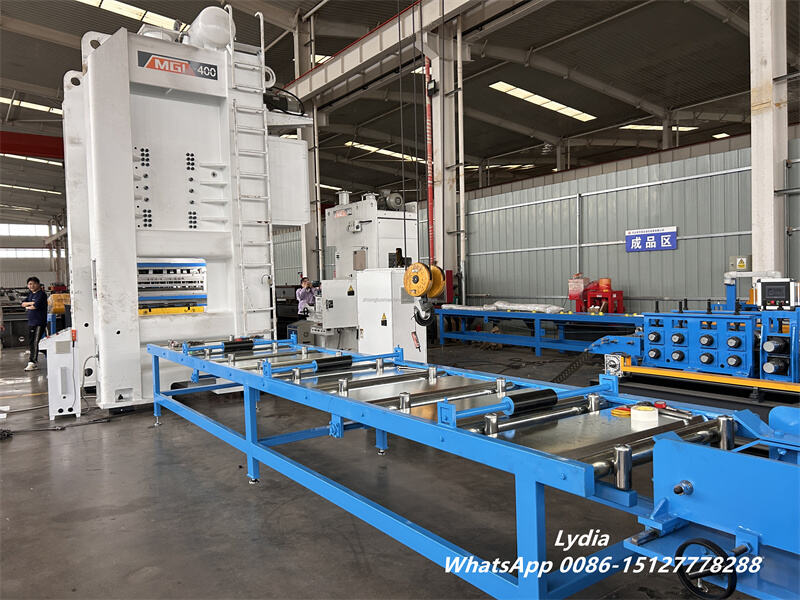 Cable tray roll forming machine finished products in different sizes