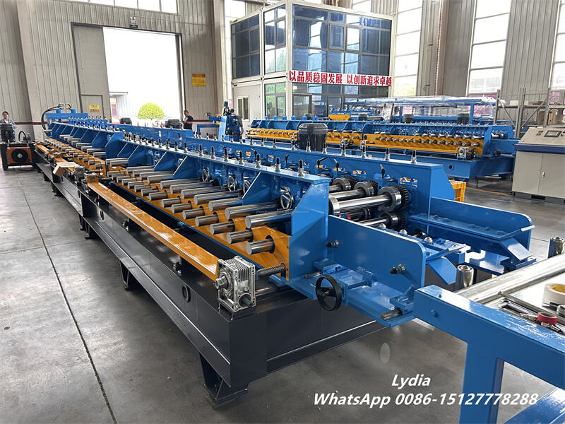 ZTRFM Cable Tray Roll Forming Machine PLC control system