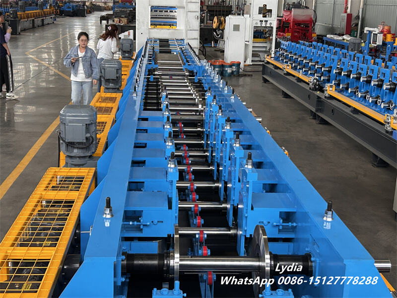 Cable Tray11 Hydraulic decoiler and leveling system for cable tray roll forming line