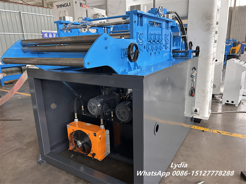 Cable Tray21 Cable tray roll forming machine manufacturing line with punching system