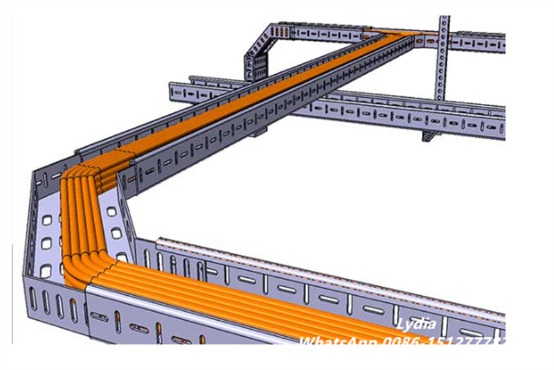 Zhongtuo Cable Tray Roll Forming Machine Steel Cable Tray Production L - "Automatic Automatic Cable Tray Production Line