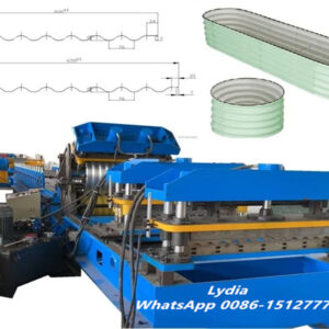 Corrugated Metal Garden Bed Roll Forming Machine