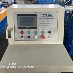 Curved metal roof panel bending machine