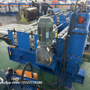 Arch cambering machine for metal roofing panels