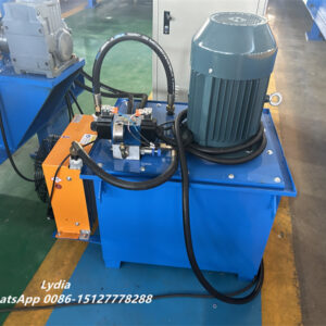Hydraulic metal roof curving machine