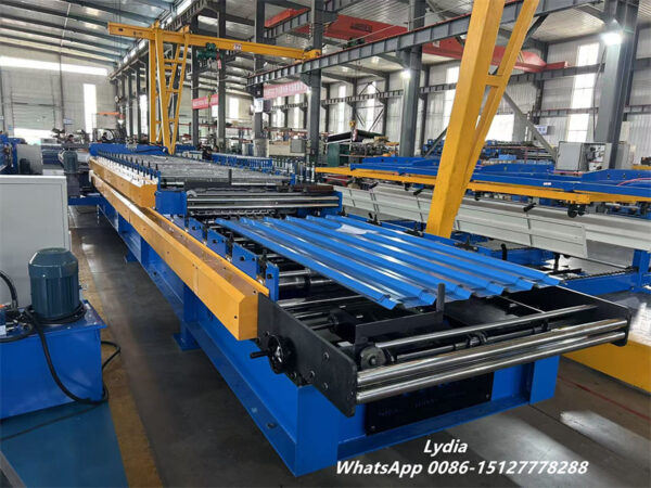Zhongtuo Double Layer Roofing Sheet Roll Forming Machine Multi-Profile Trapezoidal and Corrugated Metal Roof Production