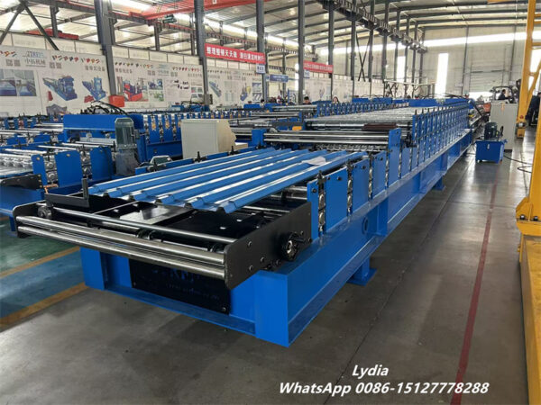 Trapezoidal and corrugated metal roof sheets