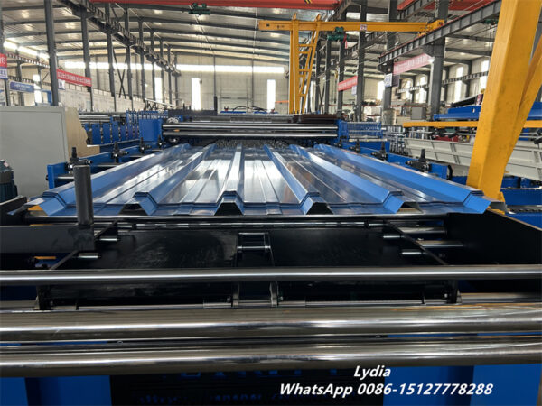 Zhongtuo Double Layer Roofing Sheet Roll Forming Machine Multi-Profile Trapezoidal and Corrugated Metal Roof Production
