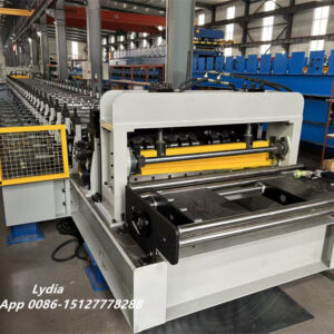 metal deck panel forming machine