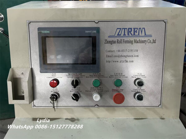 Zhongtuo 1.0″ Floor Deck Roll Forming Machine Metal Deck Machine Manufacturer