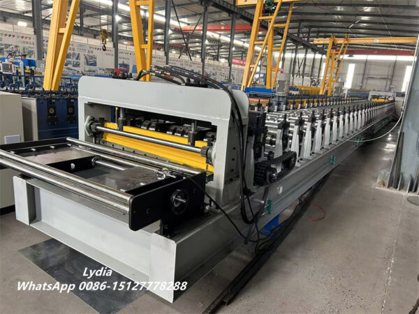 Zhongtuo 1.0″ Floor Deck Roll Forming Machine Metal Deck Machine Manufacturer
