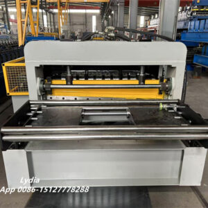 metal deck panel forming machine
