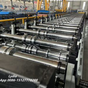 floor deck roll forming machine production line
