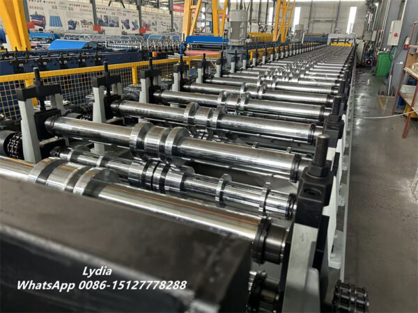 floor deck roll forming machine production line