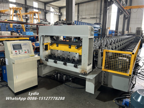 floor deck roll forming machine production line