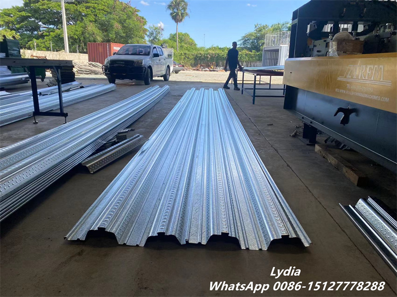 floor deck roll forming machine