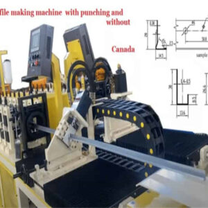 J Trim0101 Zhongtuo J Trim Roll Forming Machine Metal Stud Profile Roll Former