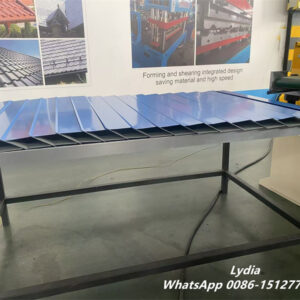 Lock Seam Diamond Tube01 ZTRFM heavy duty 300H steel frame roll forming machine