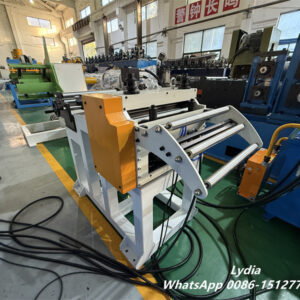 Lock Seam Diamond Tube07 ZTRFM Metal Lock Seam Diamond Shaped Blinds Roll Forming Machine EU Standard PLC Controlled 380V Long Service Life
