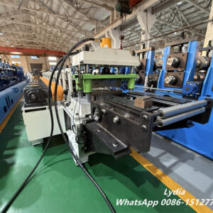Lock Seam Diamond Tube09 ZTRFM heavy duty 300H steel frame roll forming machine