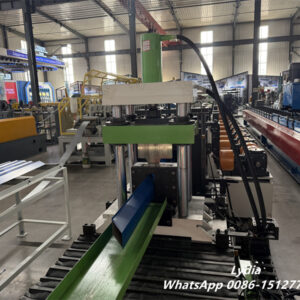 Lock Seam Diamond Tube17 PLC controlled metal blinds roll forming production line 380V