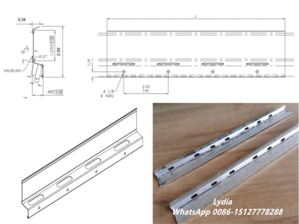Single-Leg Resilient Channel Roll Forming Machine