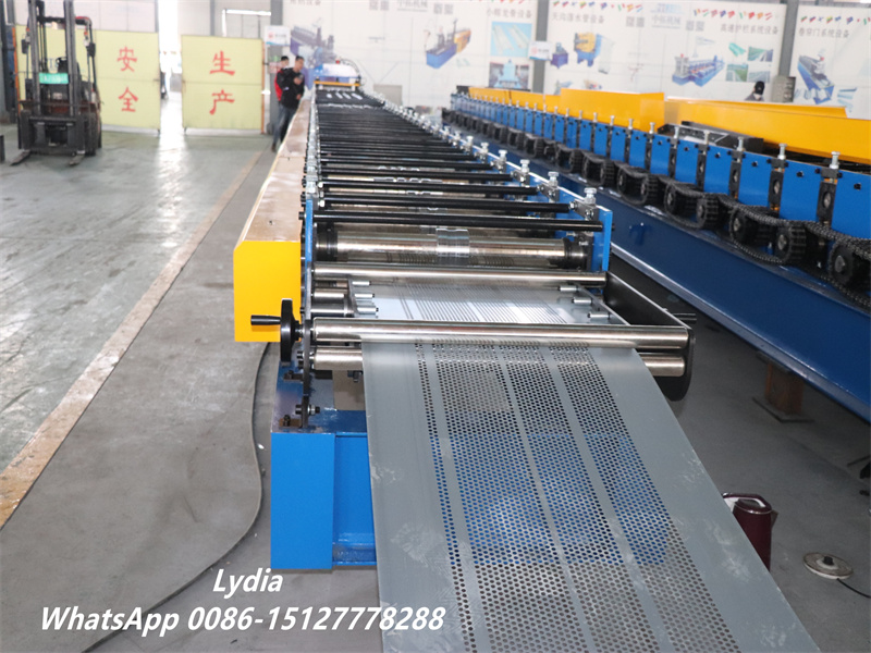 sound barrier panel roll forming machine production line