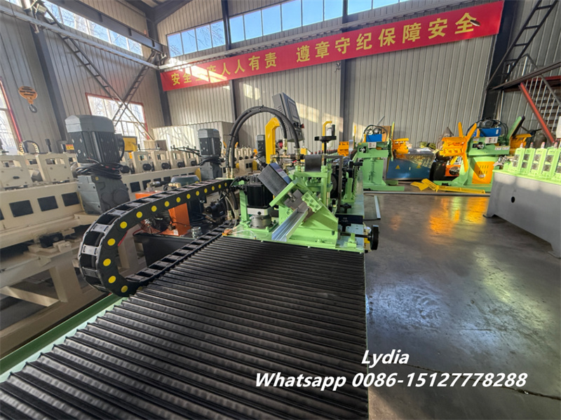 deep track roll forming machine production line